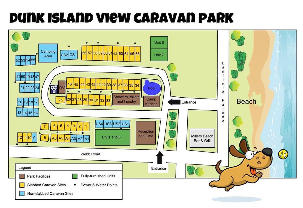 Dunk Island View Caravan Park Wongaling Beach Εξωτερικό φωτογραφία